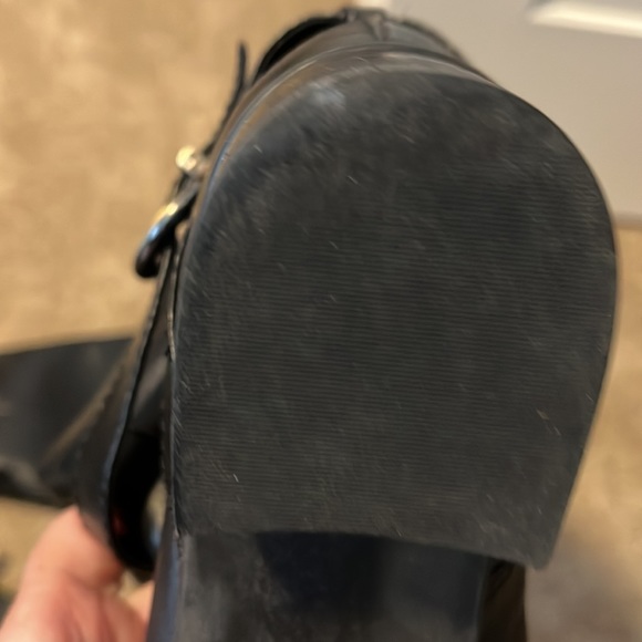 Black leather Bandolino boots - Picture 7 of 10